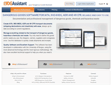 Tablet Screenshot of dgassistant.com